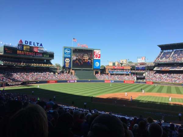 Turner Field, bloc: 208L, rangée: 9, place: 109