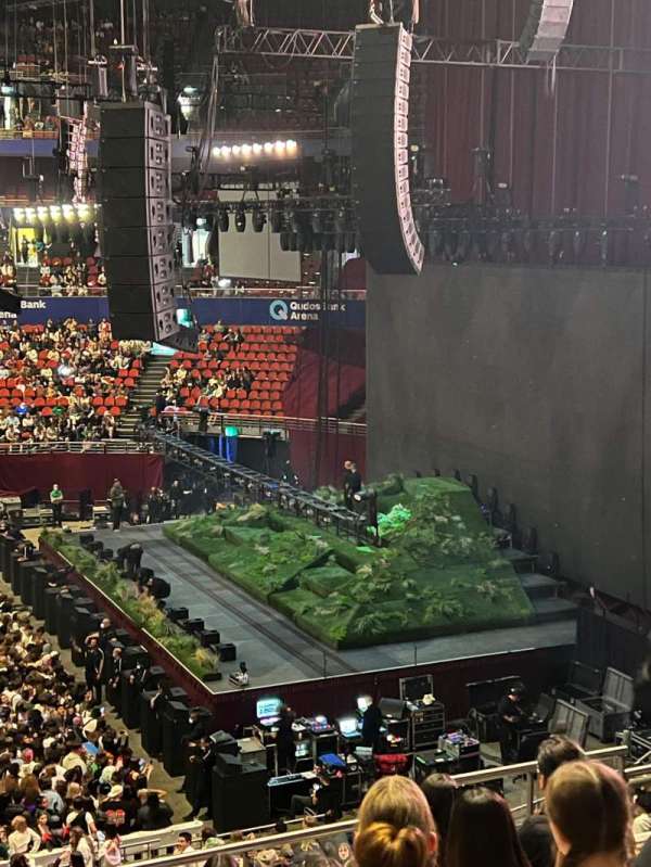 Qudos Bank Arena, bloc: 43, rangée: G, place: 320