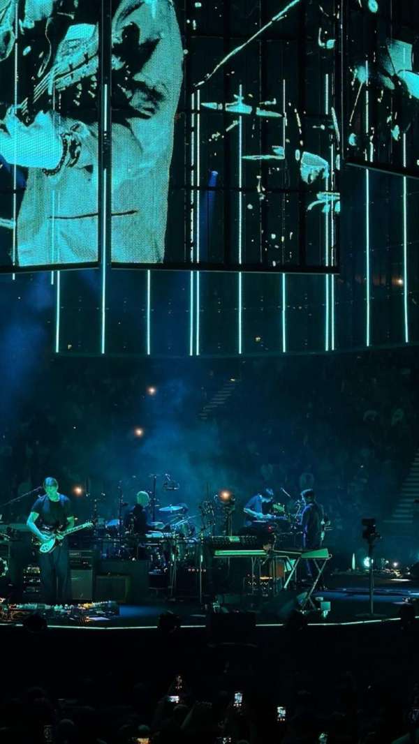 The O2, London, bloc: 102, rangée: G, place: 83