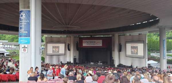 PNC Bank Arts Center, bloc: 402, rangée: T, place: 112