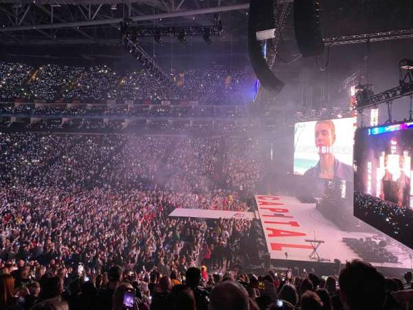 The O2, London, bloc: 112, rangée: X, place: 390
