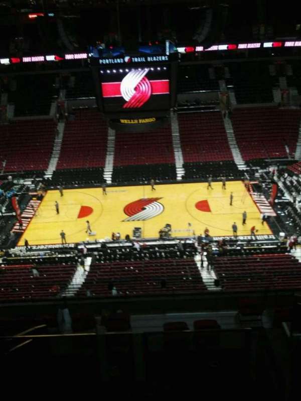 Moda Center, bloc: 301, rangée: k, place: 7