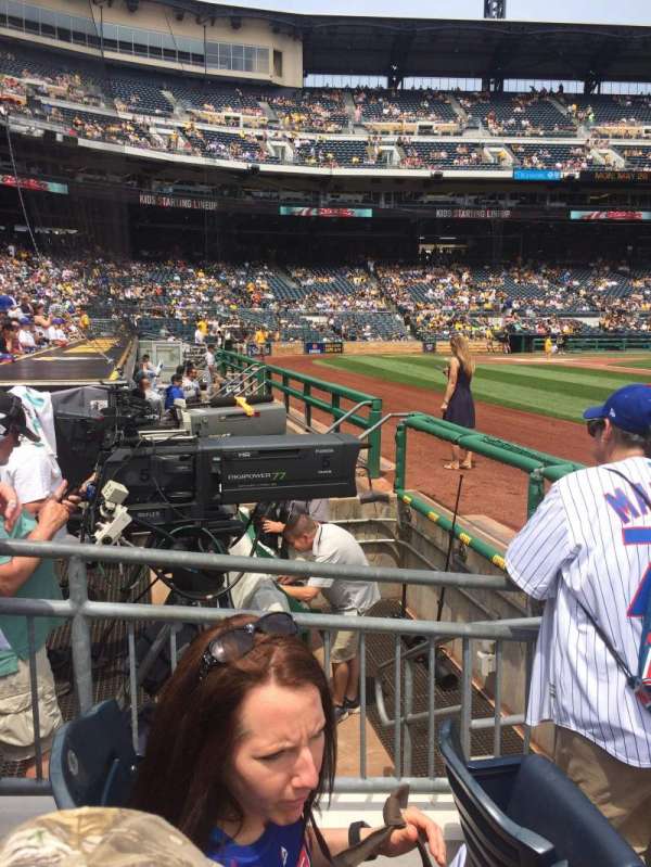 PNC Park, bloc: 9, rangée: D, place: 6