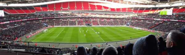 Wembley Stadium, bloc: 228, rangée: 15, place: 35