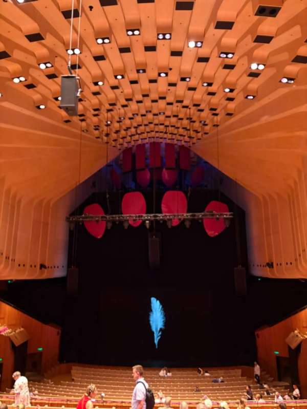 Sydney Opera House Concert Hall, bloc: Circle, rangée: M, place: 21