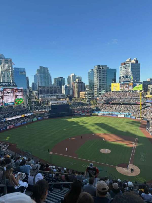 Petco Park, bloc: 306, rangée: 19, place: 17