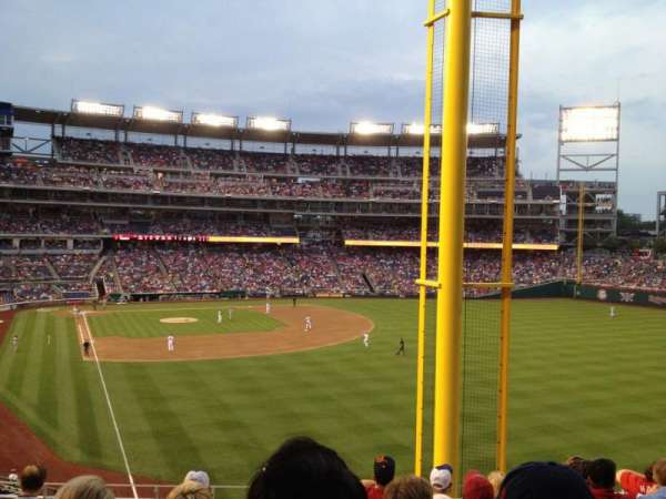 Nationals Park, bloc: 235, rangée: G, place: 11