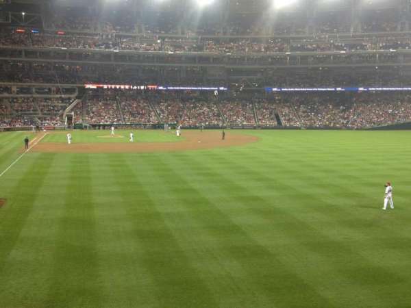 Nationals Park, bloc: 138, rangée: S, place: 14
