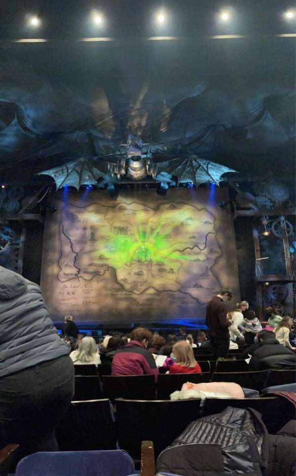 Gershwin Theatre, bloc: Orchestra C, rangée: G, place: 112