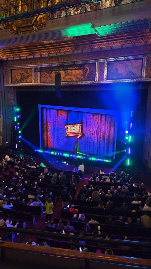 Hollywood Pantages Theatre, bloc: Mezzanine RC, rangée: B, place: 212