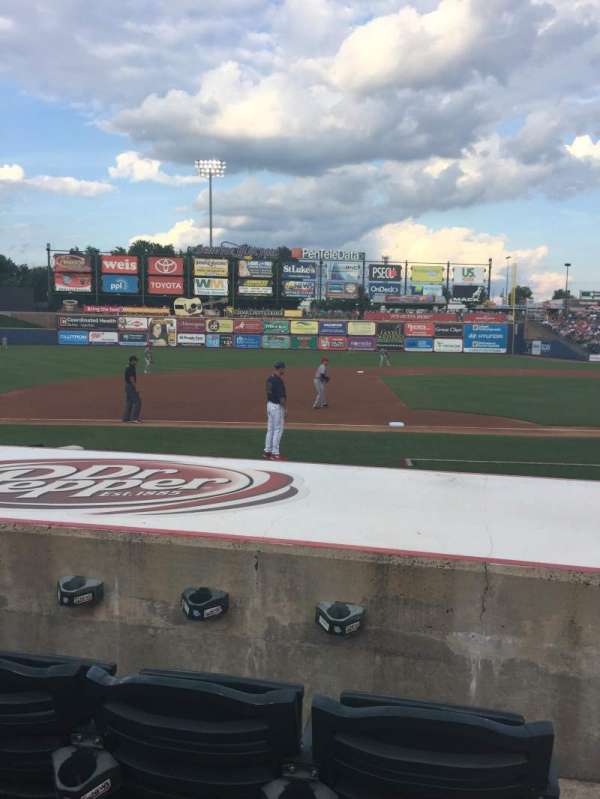 Coca-Cola Park, bloc: 118, rangée: E, place: 1