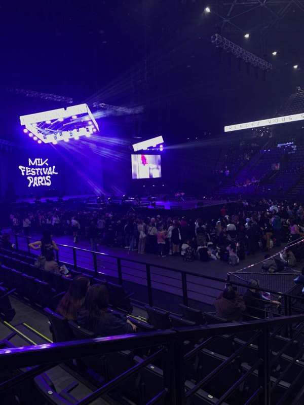 Accor Arena, bloc: Gradin O, rangée: 22, place: 31