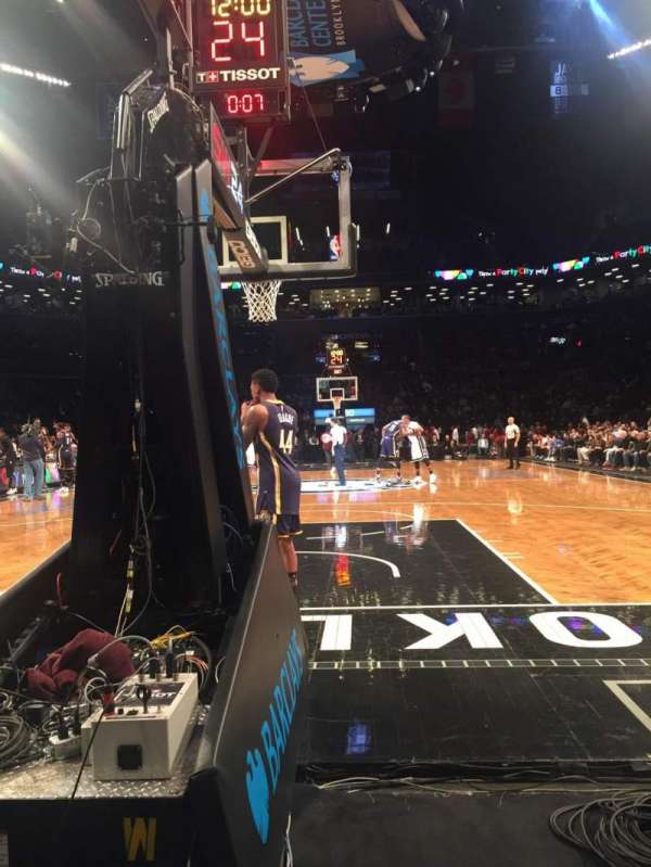 Barclays Center, bloc: 31, rangée: A, place: 14