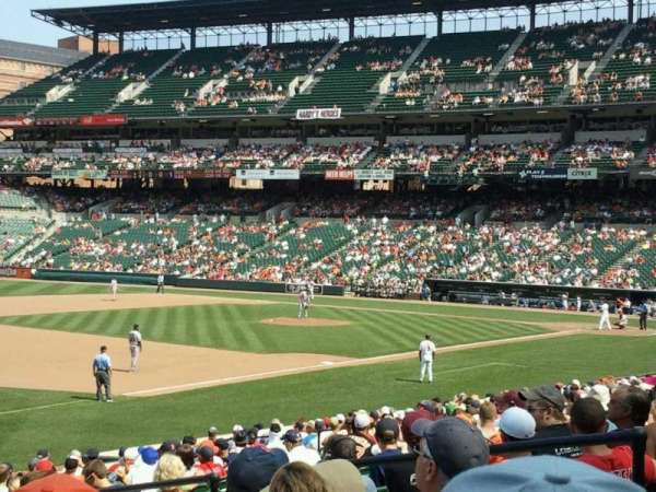 Oriole Park at Camden Yards, bloc: 62, rangée: 22, place: 7
