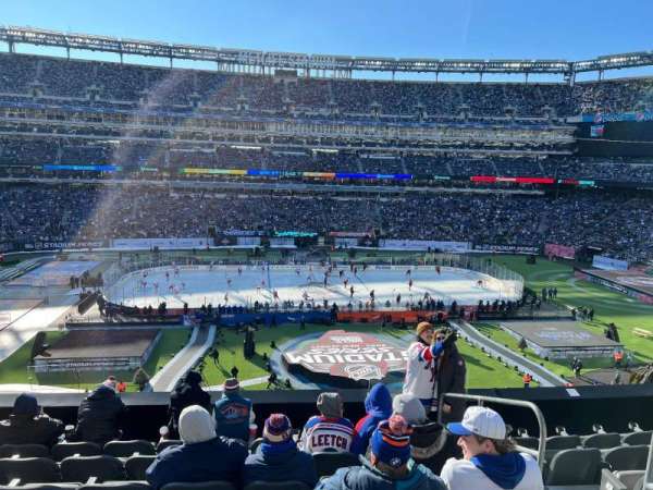 MetLife Stadium, bloc: 215, rangée: 7, place: 3