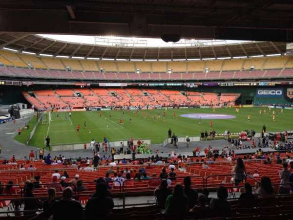 RFK Stadium, bloc: 311, rangée: 9, place: 12