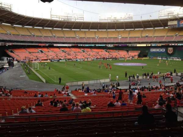 RFK Stadium, bloc: 312, rangée: 9, place: 10