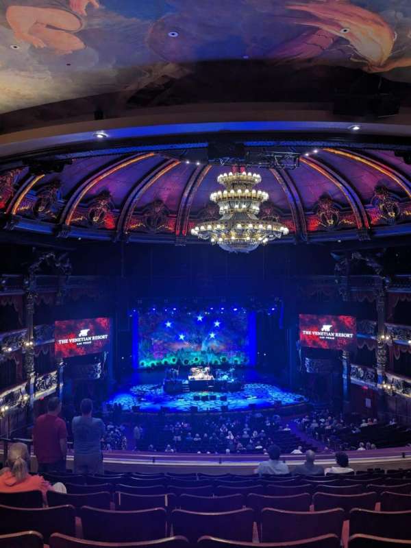 The Venetian Theatre, bloc: 11, rangée: BJ, place: 11