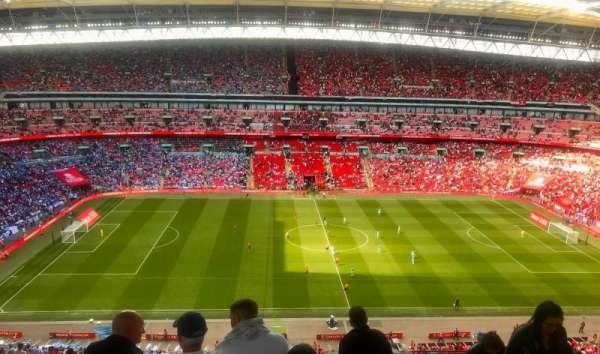 Wembley Stadium, bloc: 527, rangée: 22, place: 21