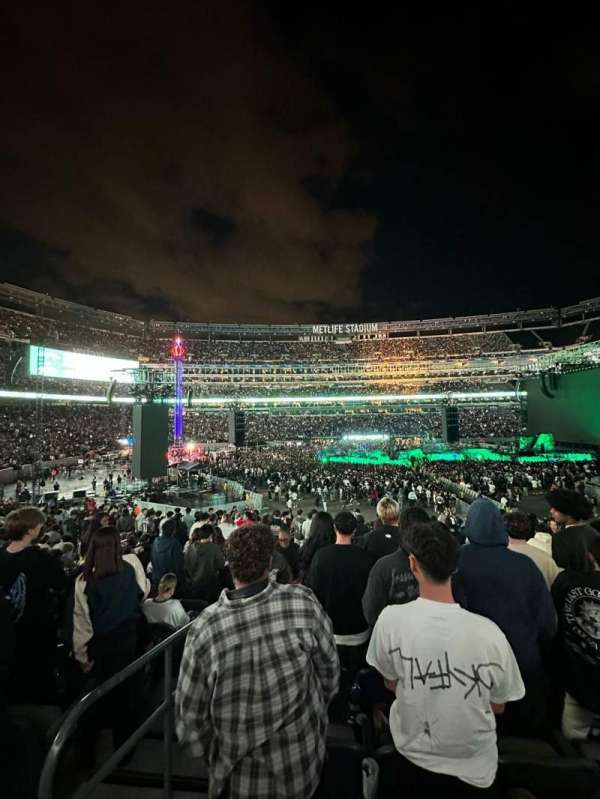 MetLife Stadium, bloc: 114, rangée: 20