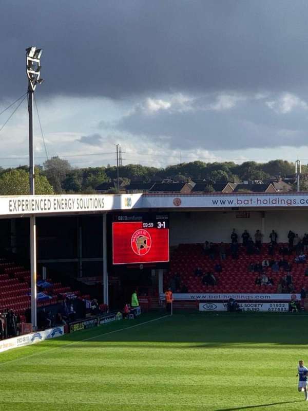 Bescot Stadium, bloc: 4, rangée: A, place: 83