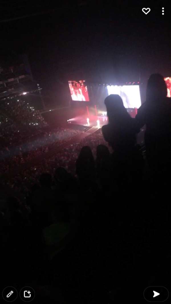 The O2, London, bloc: 419, rangée: h, place: 892