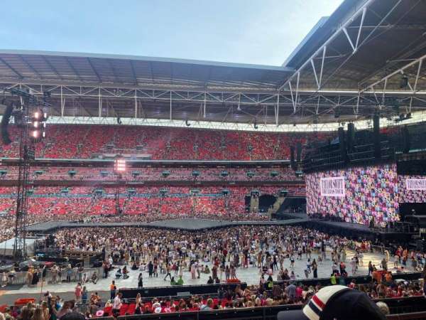 Wembley Stadium, bloc: 143, rangée: 34, place: 265