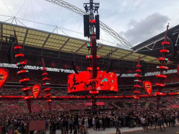 Wembley Stadium, bloc: 125, rangée: 10, place: 68