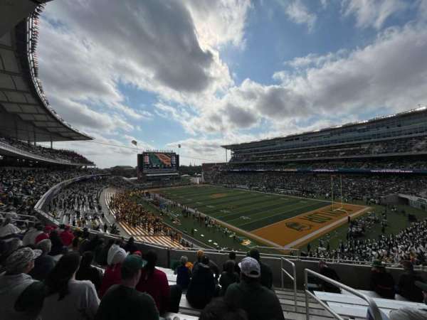 McLane Stadium, bloc: 219, rangée: 8, place: 1