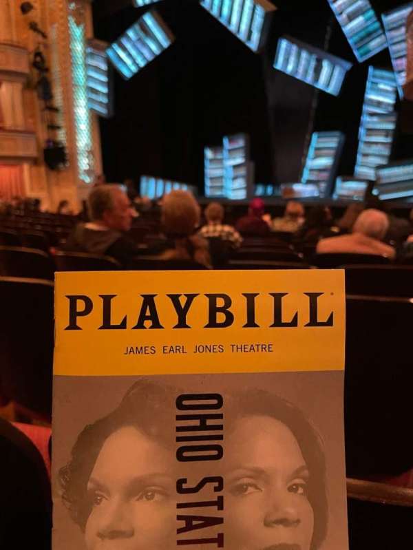James Earl Jones Theatre, bloc: Orchestra R, rangée: K, place: 16