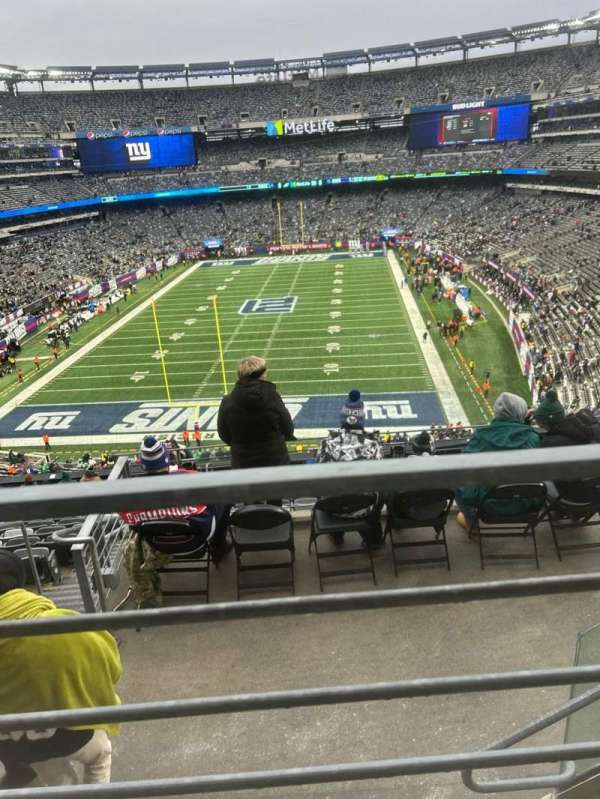 MetLife Stadium, bloc: 224B, rangée: 3, place: 7