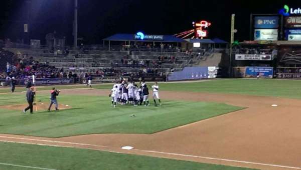 Coca-Cola Park, bloc: 106, rangée: M, place: 18