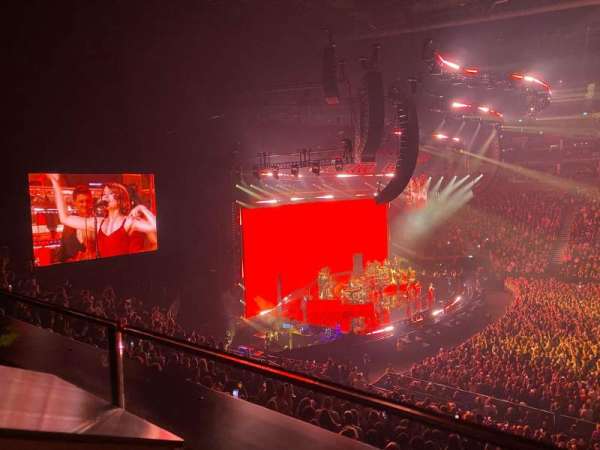 The O2, London, bloc: 206, rangée: 1, place: 6