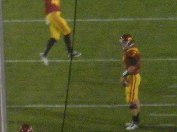 los angeles memorial coliseum, bloc: 214, rangée: 9, place: 13