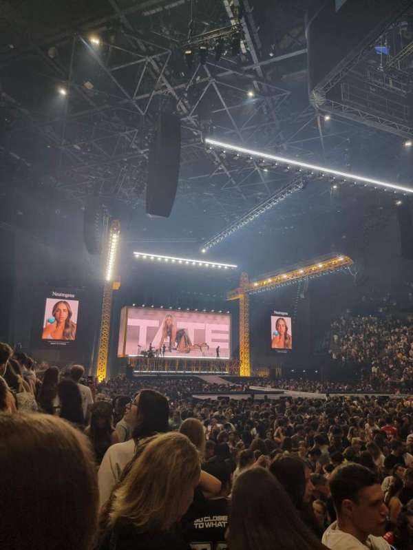 Accor Arena, bloc: Gradin P, rangée: 26, place: 20