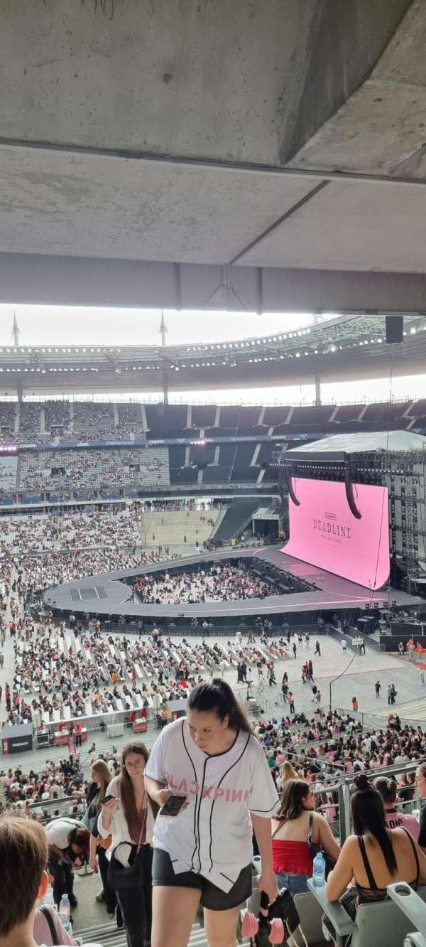 Stade de France, bloc: E11, rangée: 55, place: 11