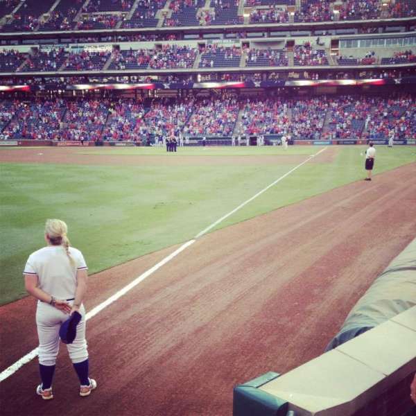 Globe Life Park in Arlington, bloc: 12, rangée: 2, place: 11