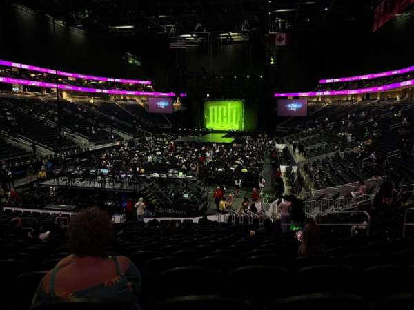 UBS Arena, bloc: 108, rangée: 19, place: 10