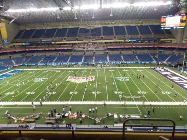 Alamodome, bloc: 335, rangée: 13, place: 3