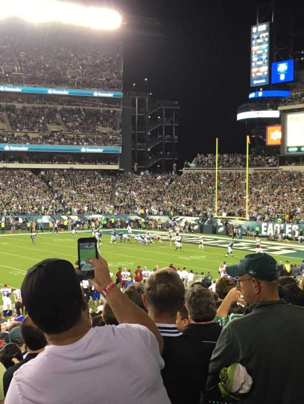Lincoln Financial Field, bloc: 119