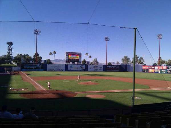 Cashman Field, bloc: 14, rangée: m, place: 8