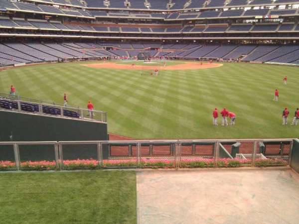 Citizens Bank Park, bloc: Relievers, rangée: 1