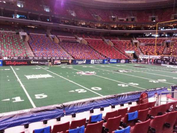 Xfinity Mobile Arena, bloc: 112, rangée: 6, place: 9