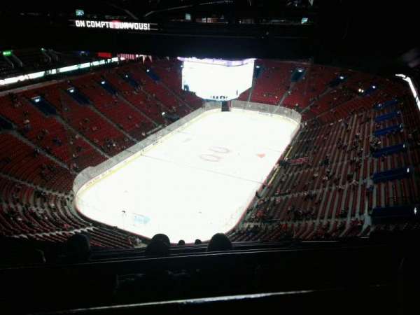 Centre Bell, bloc: 308, rangée: M, place: 7