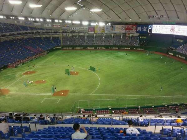 Tokyo Dome, bloc: Home, rangée: 22, place: 246