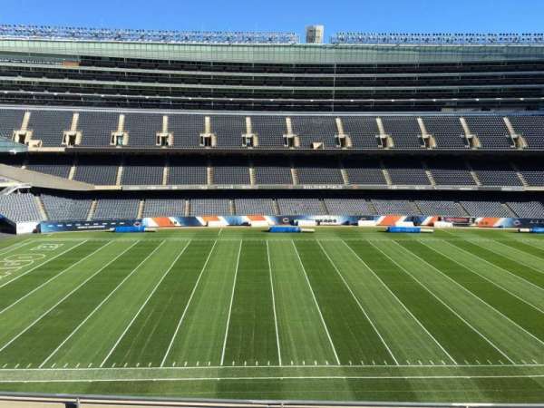 Soldier Field, bloc: 339, rangée: 6, place: 10