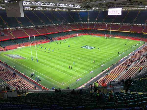 Principality Stadium, bloc: U36, rangée: 25, place: 20