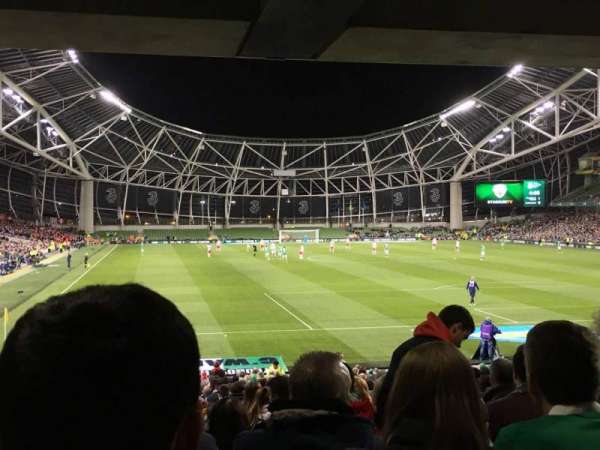 Aviva Stadium, bloc: 116, rangée: Ee, place: 23