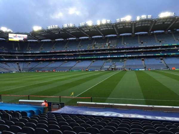 Croke Park, bloc: 305, rangée: P, place: 3