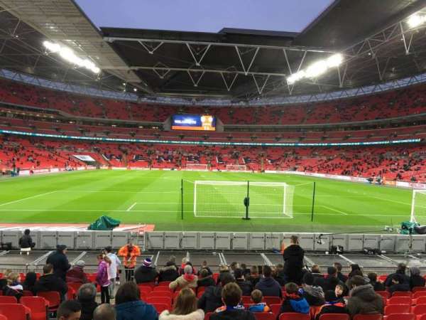 Wembley Stadium, bloc: 133, rangée: 16, place: 10